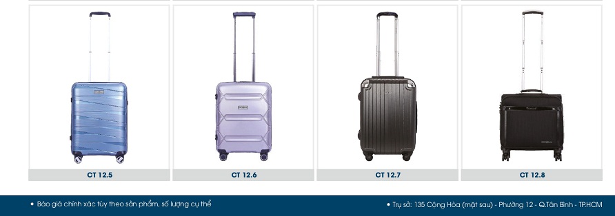 Nguồn hàng vali kéo du lịch 16 inch giá tận xưởng làm quà tặng doanh nghiệp cuối năm
