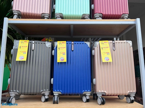 Các mẫu vali kéo giá rẻ quà tặng khuyến mãi số lượng lớn cho khách hàng | Xưởng sản xuất vali Ino Store