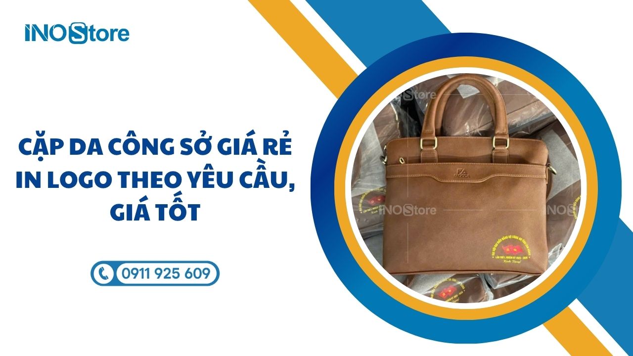 Cặp da công sở giá rẻ in logo theo yêu cầu, giá tốt Cặp da công sở giá rẻ in logo theo yêu cầu, giá tốt