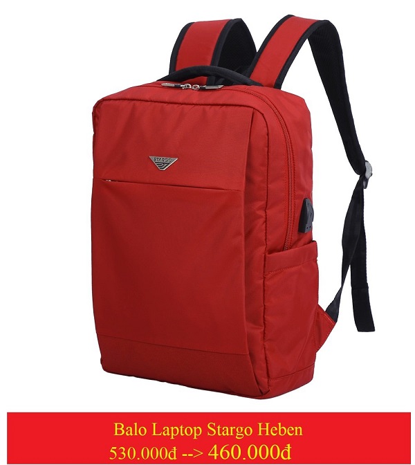 Balo, cặp túi, vali Sakos chính hãng khuyến mãi 50% tại TPHCM