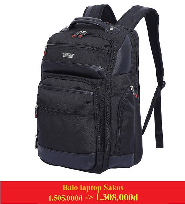  Balo, cặp túi, vali Sakos chính hãng khuyến mãi 50% tại TPHCM