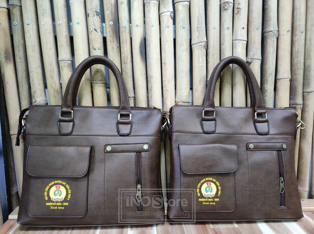 Cặp da giáo viên quà tặng in logo bền đẹp, giá tận gốc Cặp da giáo viên quà tặng in logo bền đẹp, giá tận gốc