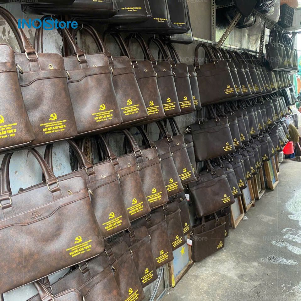 Đặt mua cặp da công sở in logo làm quà tặng sự kiện Đặt mua cặp da công sở in logo làm quà tặng sự kiện