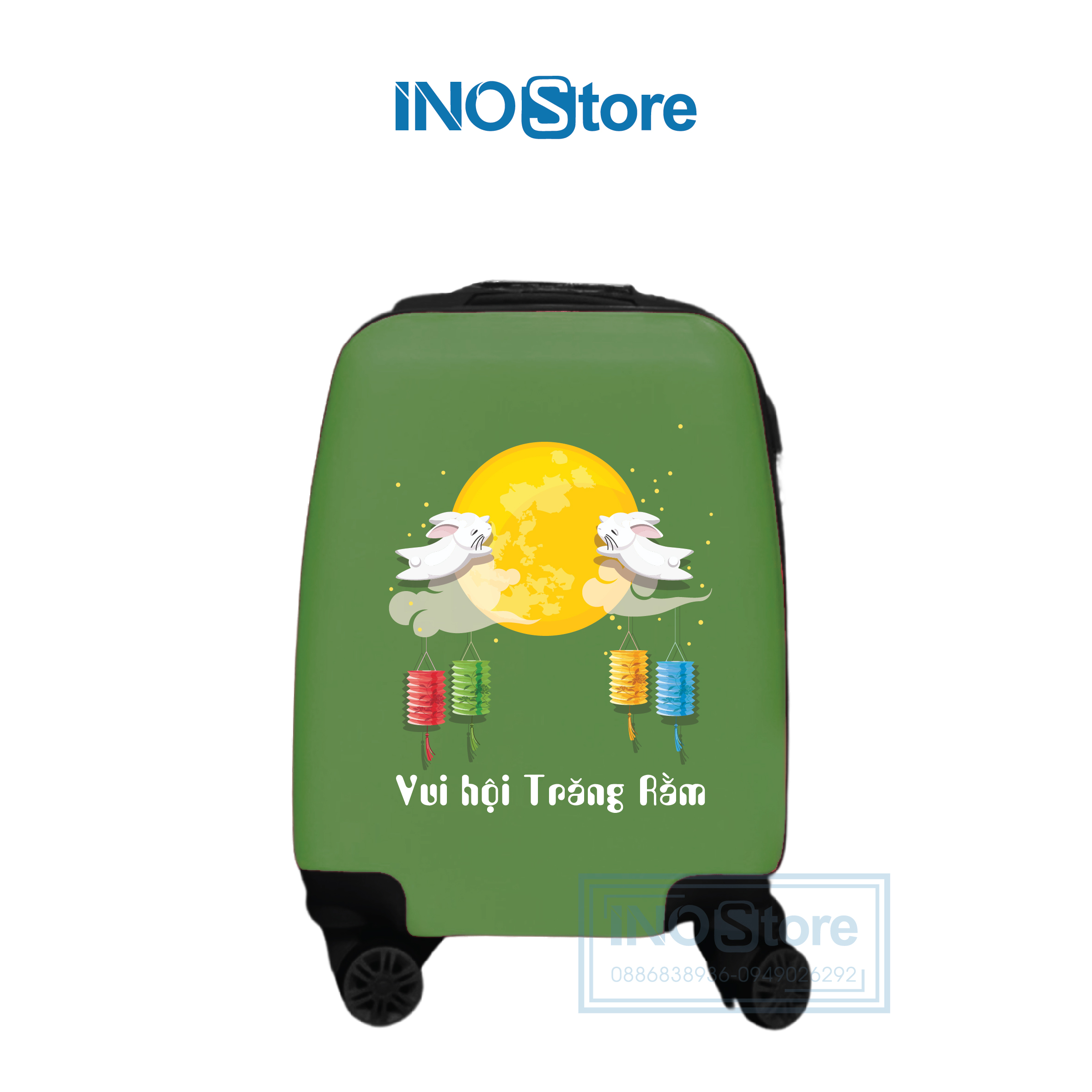 Xưởng l&agrave;m vali k&eacute;o trẻ em dễ thương, in ấn logo theo y&ecirc;u cầu qu&agrave; tặng Trung thu 2023