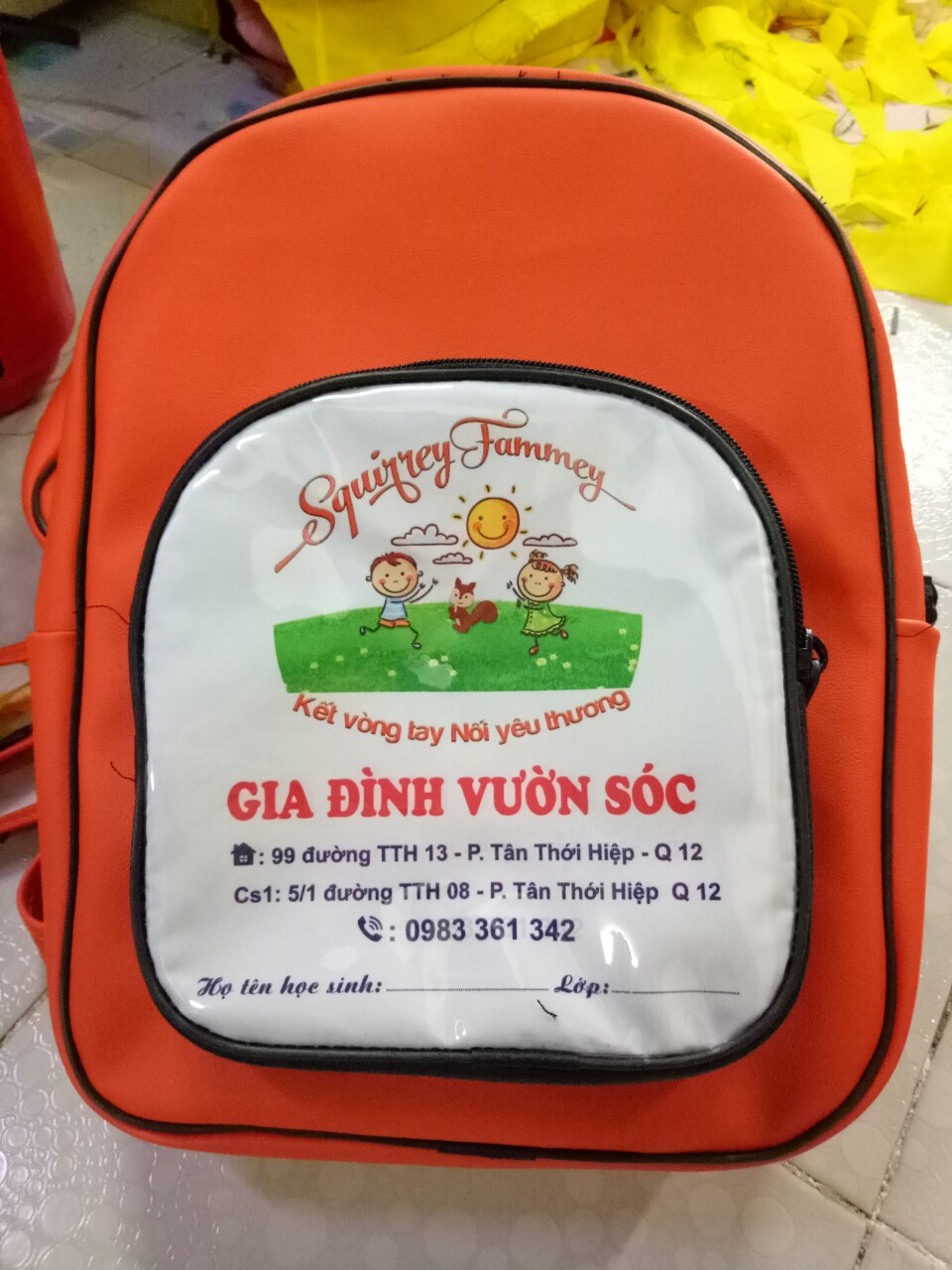 Balo trẻ em in logo quà tặng đồng phục số lượng lớn cho trường tiểu học, mầm non Balo trẻ em in logo quà tặng đồng phục số lượng lớn cho trường tiểu học, mầm non